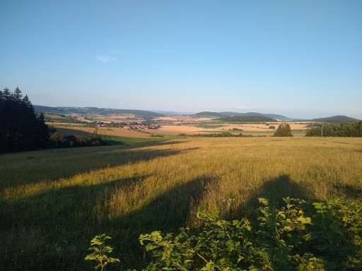 Vom Weidberg Camping hat man einen fantastischen Ausblick